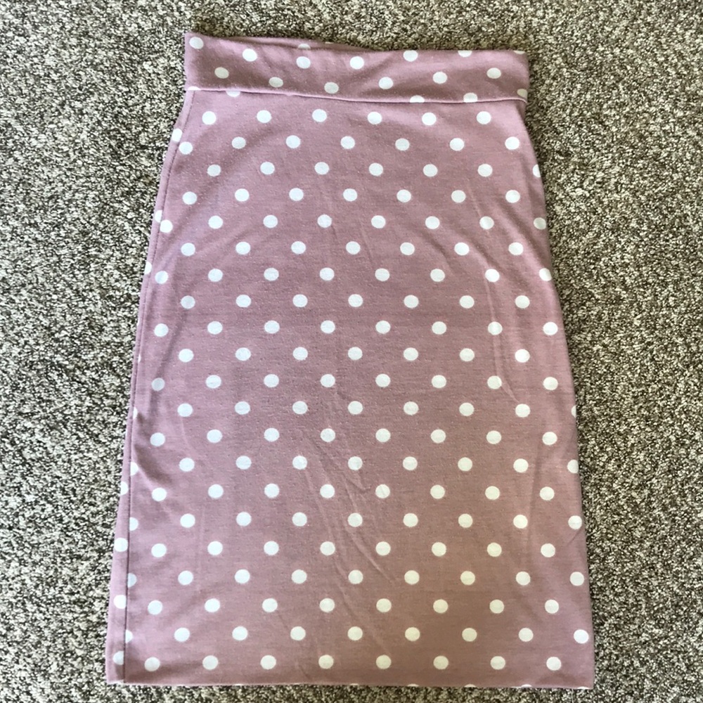 Mauve skirt